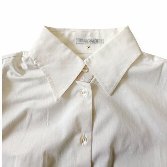 NaraCamicie white Cotton Shirt, Size 4 (of 1-5, L)‎ - Picture 8 of 10